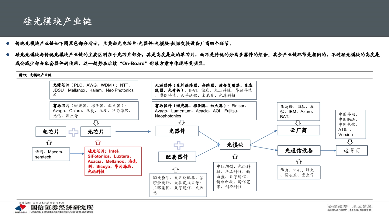光通信产业专题报告：硅光模块大有可为