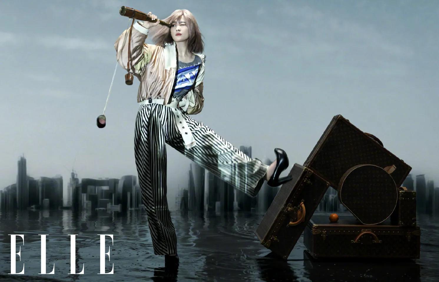 2 dimension pink send Liu Yifei