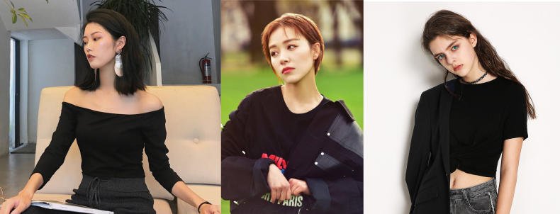 拒绝千篇一律白T恤，黑T走起