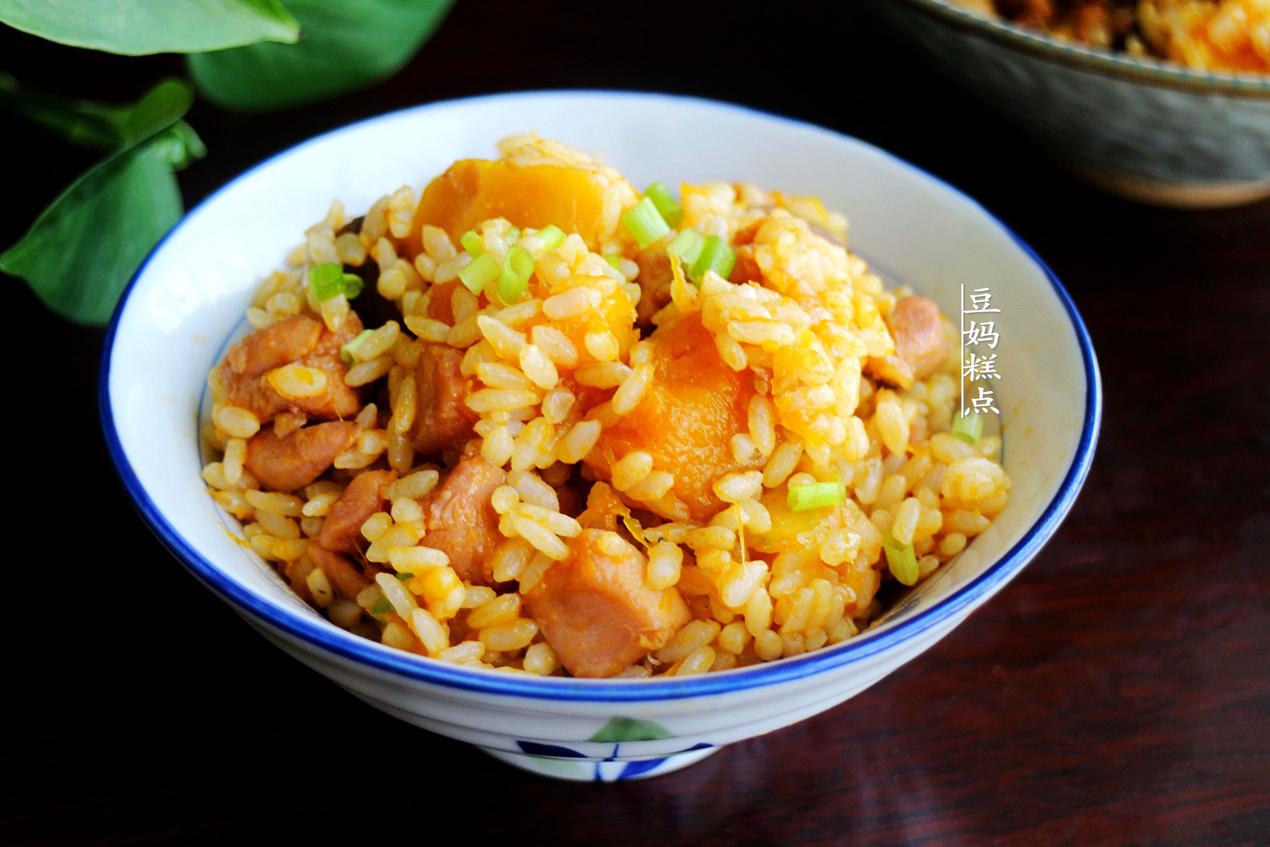 美味情缘: 南瓜叉烧炒饭 Pumpkin and Char Siew Fry Rice