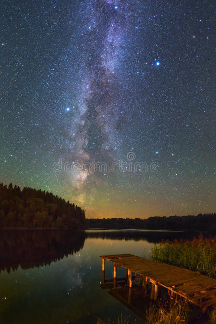 聂海胜从太空拍的北京夜景
