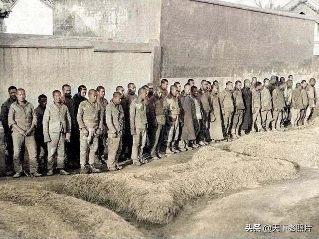 1917年的京师第一监狱老照片 原北京市监狱百年前的影像