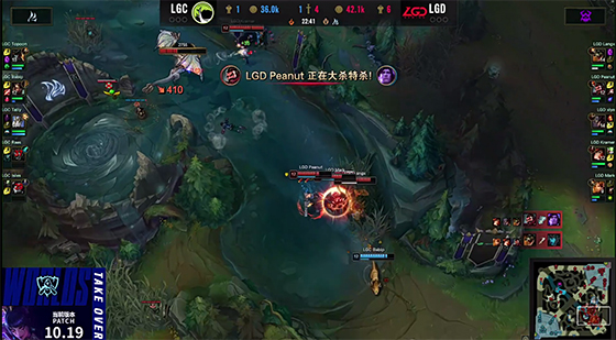 S10：又一场3-0！LGD3-0淘汰LGC晋级S10小组赛