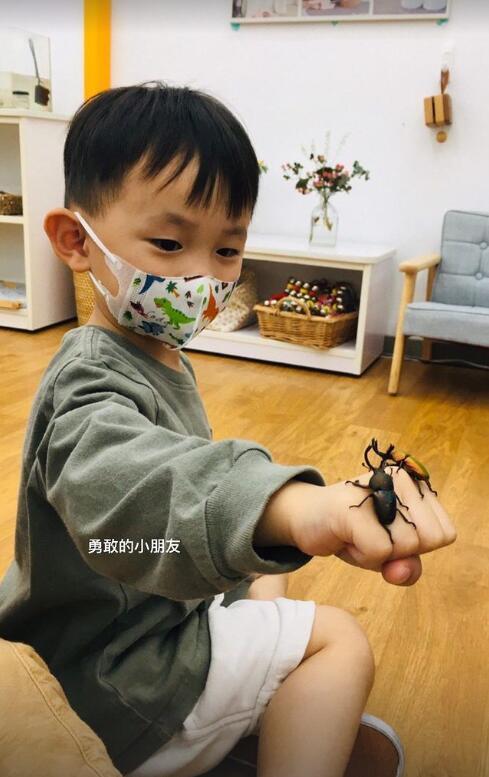 余文樂首曬一家四口合照，半歲女兒正面照曝光，妹妹小臉傲嬌可愛