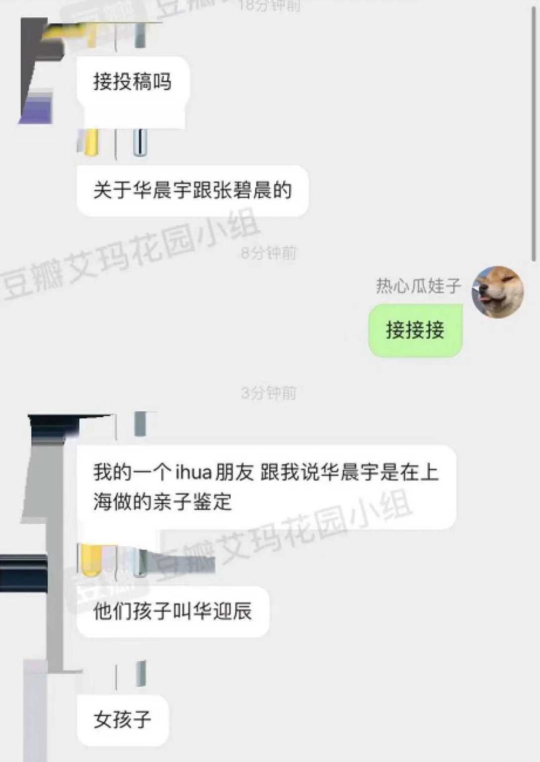 华晨宇张碧晨承认有女儿，名字曝光，网曝男方