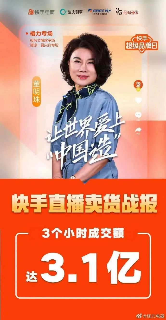 3小时卖3亿，董明珠成带货女王？百位CEO纷纷直播