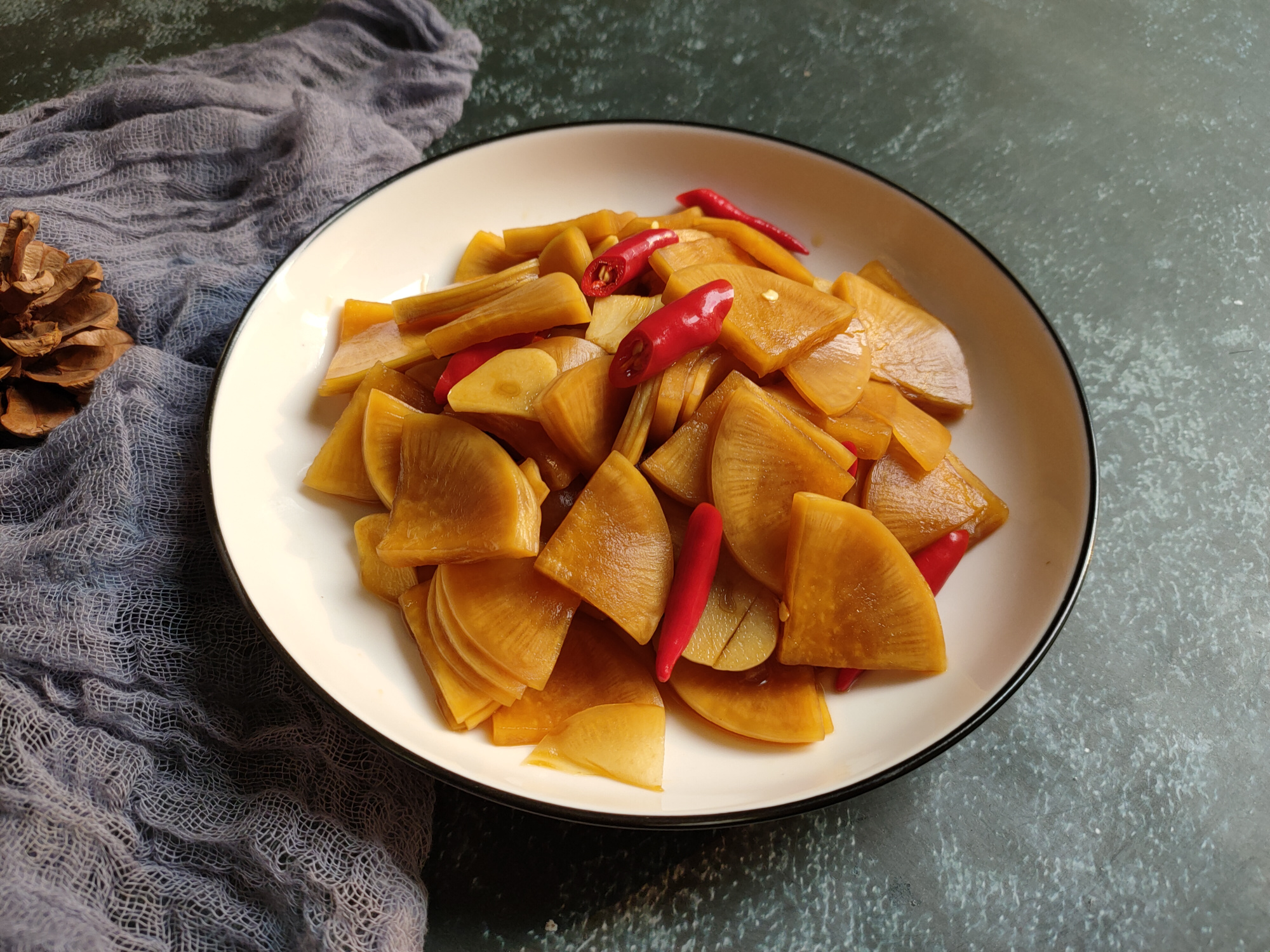 太板动态秘制腌萝卜做法做一次吃半月酸甜微辣嘎嘣脆特省事