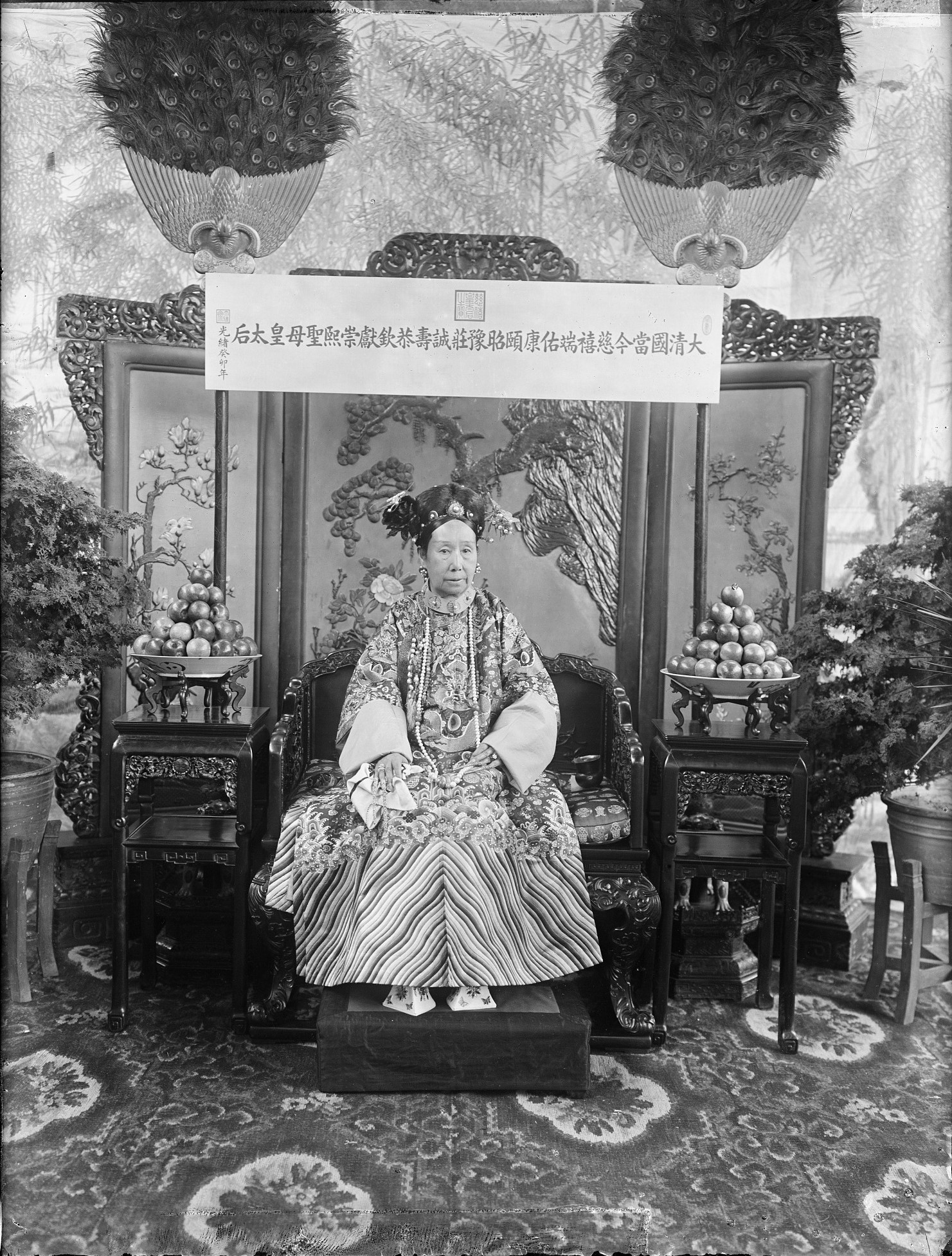 1875年，慈禧太后的亲儿子，年仅19岁的同治皇帝刚去世，她立马不按常规出牌_阿鲁_载湉_咸丰