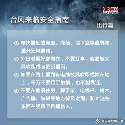 “烟花”靠近 对我市有明显影响 防台措施你知道多少？