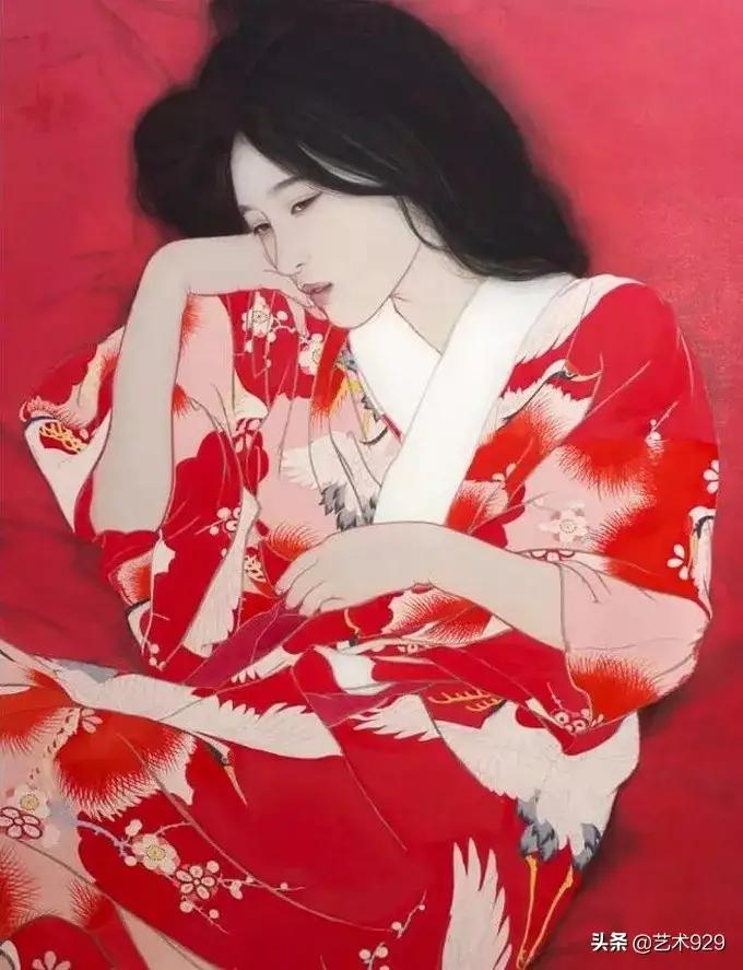 Appreciation of Works by Japanese Modern Painter Ayana Otake and Gongbi ...