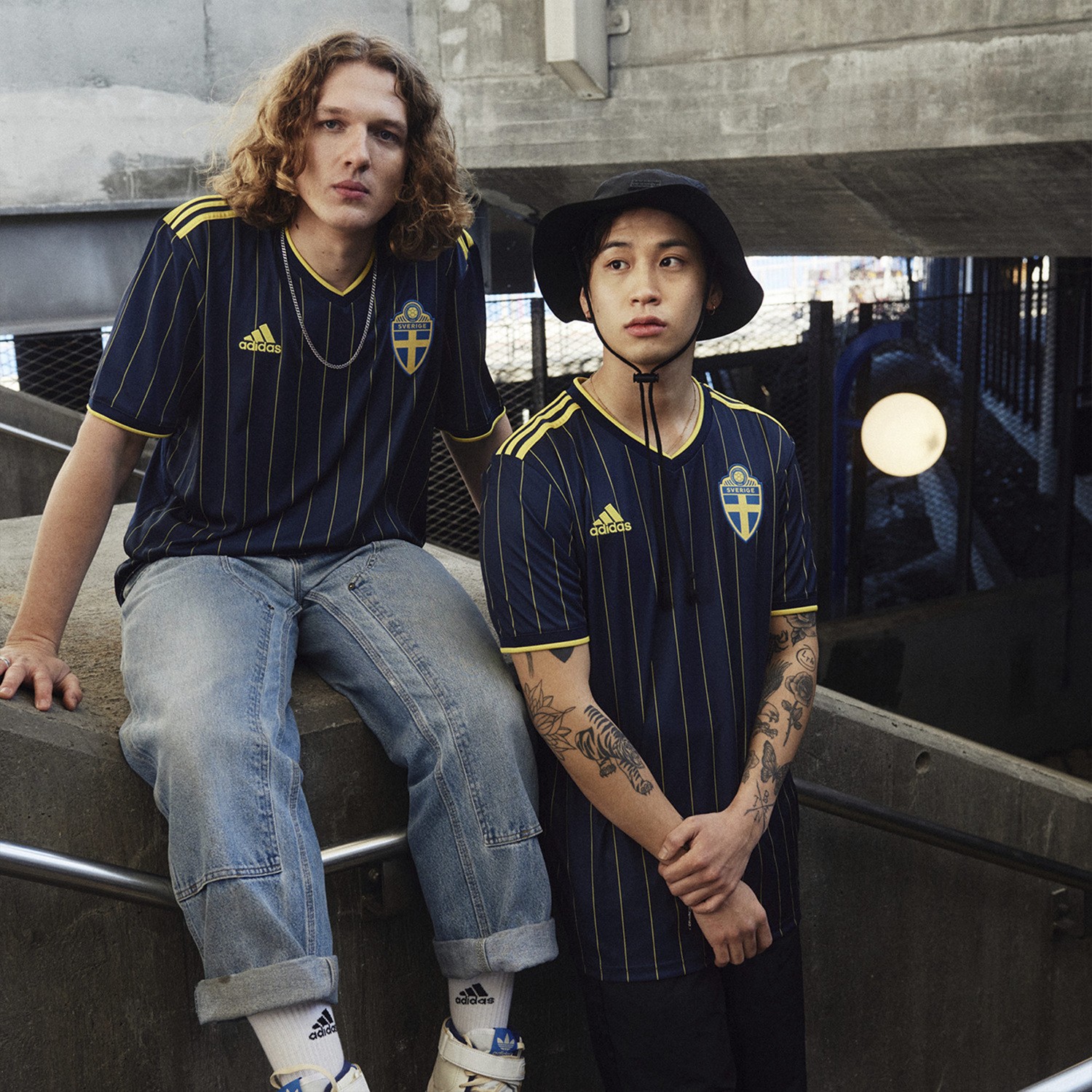 Adidasi releases Swedish nation group brand-new guest field polo shirt