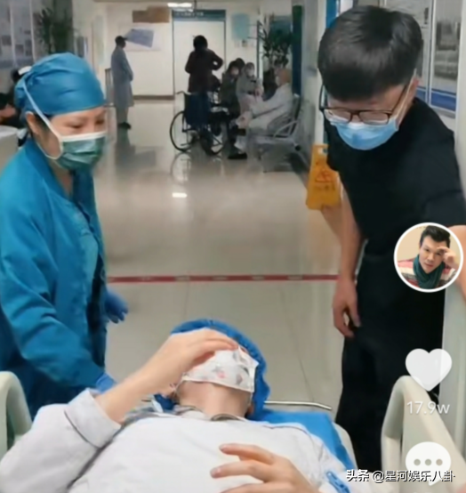 主持人李彬曝病情现状！躺病床辗转做检查憔悴不堪，儿子贴身照顾