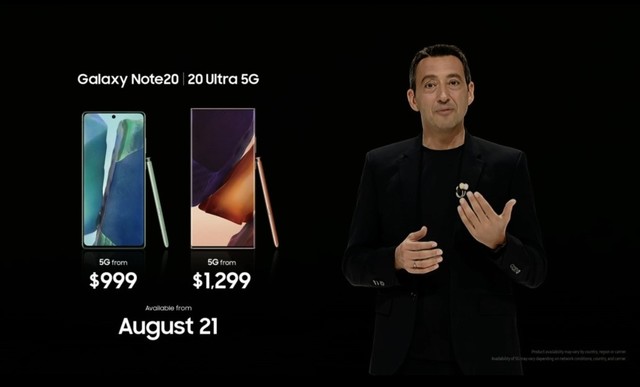 7699元起！三星Note20系列正式發(fā)布，一篇文章告訴你全部亮點