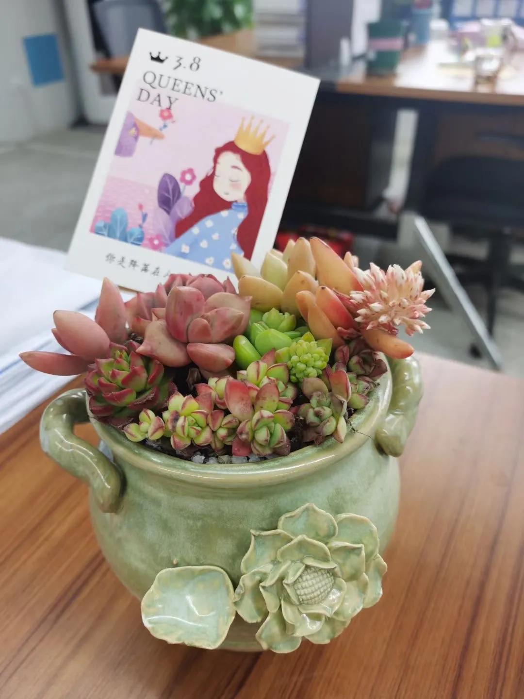 四川天府新区华阳小学老师的浪漫女神节