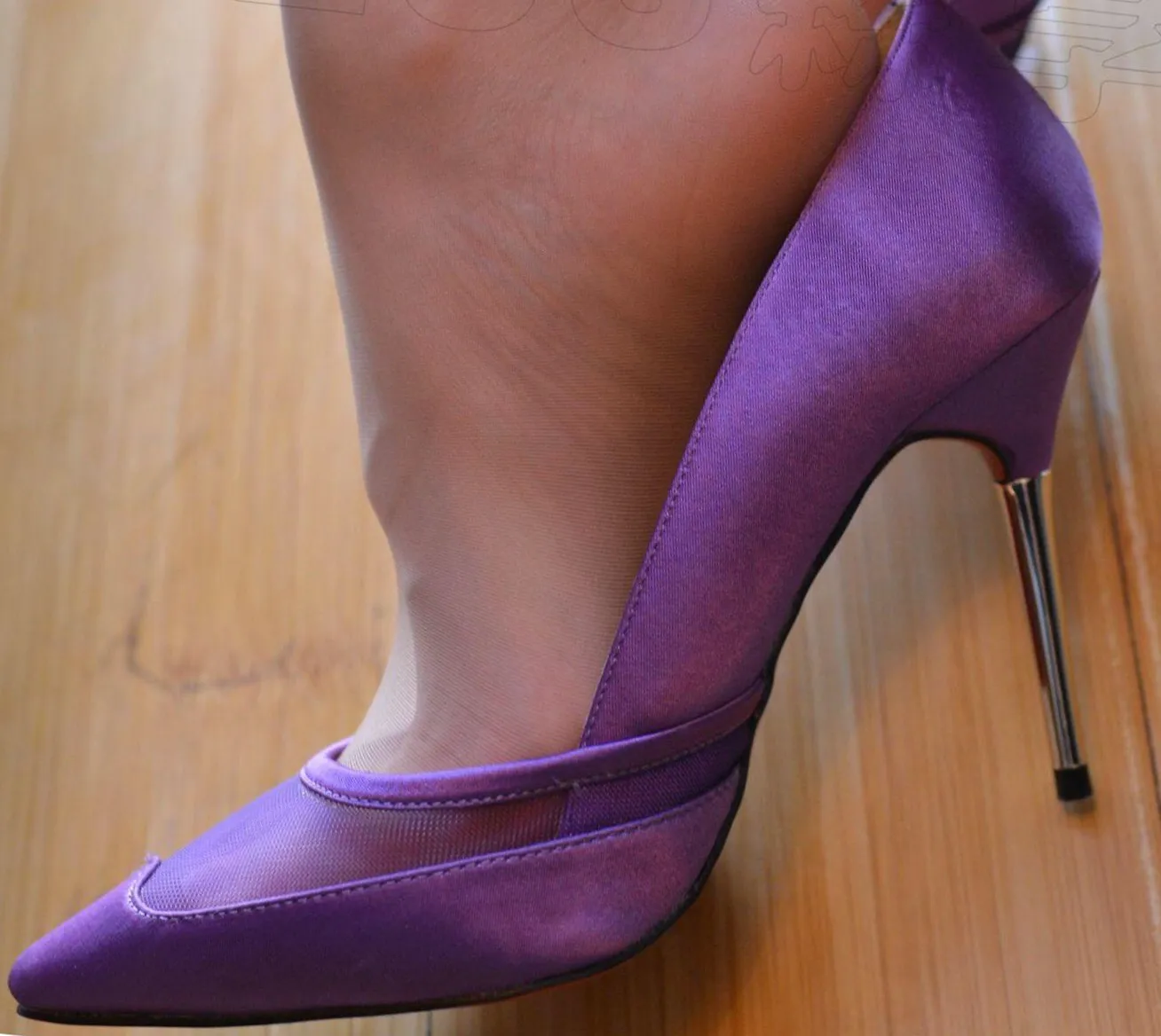 紫色漂亮鞋子