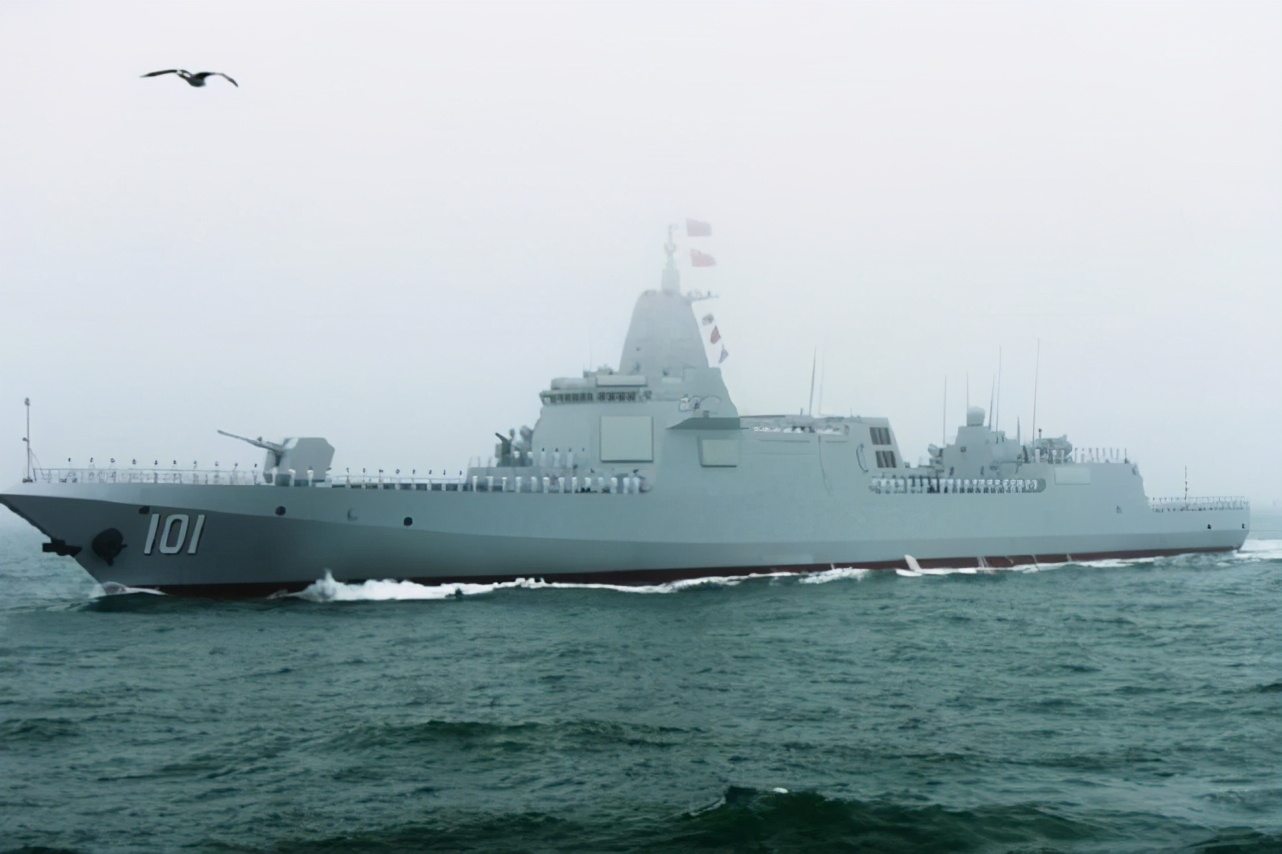 055大驅率編隊現身日本海，專家表示，沒什麽大驚小怪的