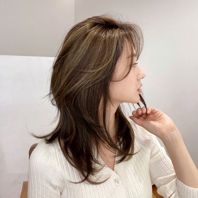 How to choose a hairstyle for wide shoulders and big head?Choose the right  hairstyle to look thinner and cover the flesh, and the effect is comparable  to plastic surgery - iMedia