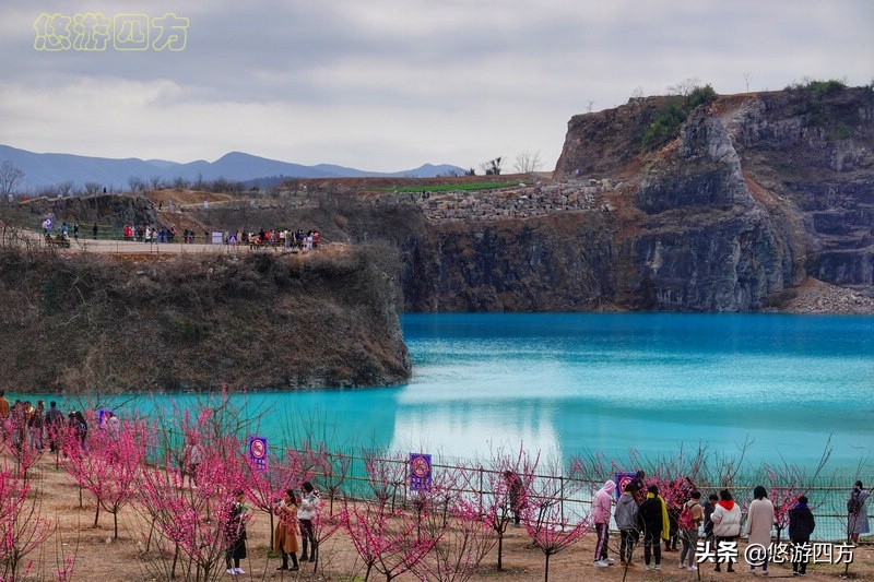 探访江苏宜兴网红湖，碧蓝湖水赛过九寨沟，竟然是石浆废水池？