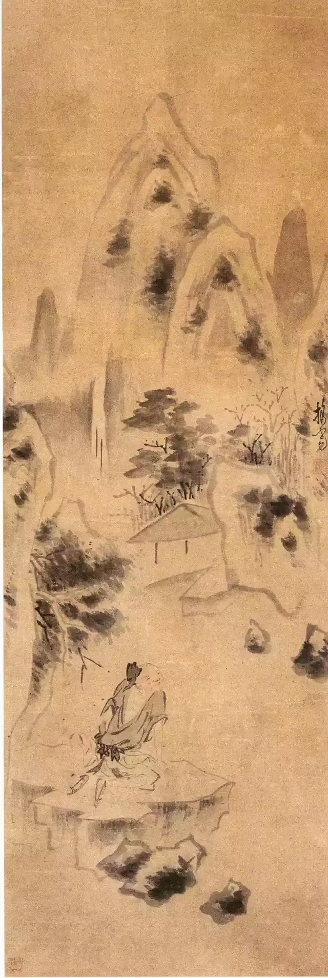 这位和尚的画,简到了极致,影响后世几百年