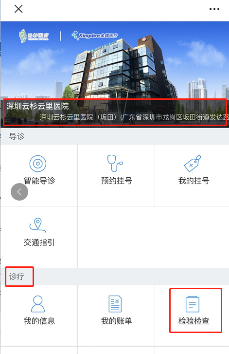 云杉医疗门诊检查报告、体检报告在线查询指南