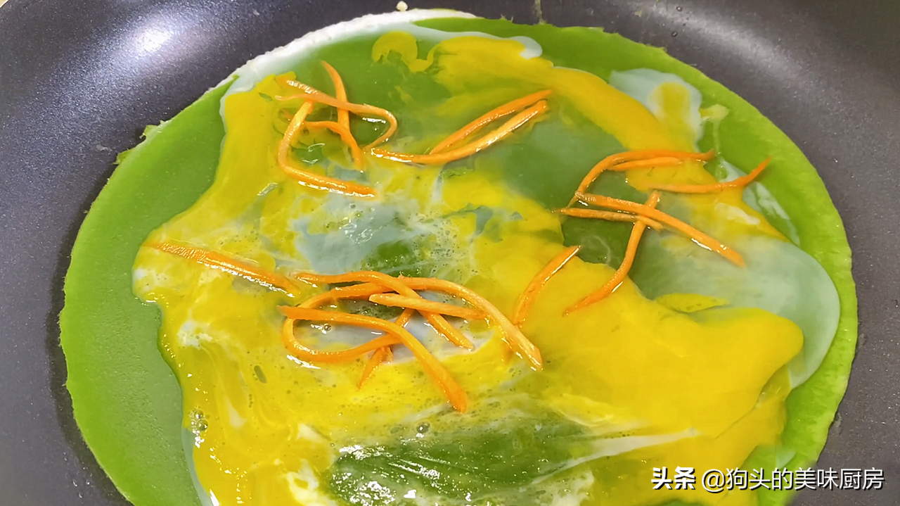 我家最爱的早餐之一，筷子搅一搅，2分钟出锅，好吃营养又均衡