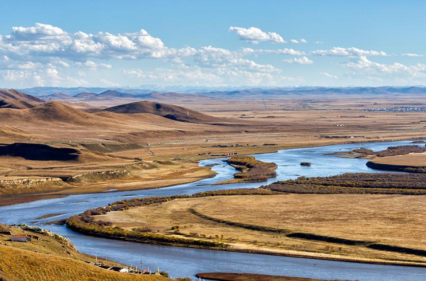 The Yellow River has become a "hanging river above the ground", with ...