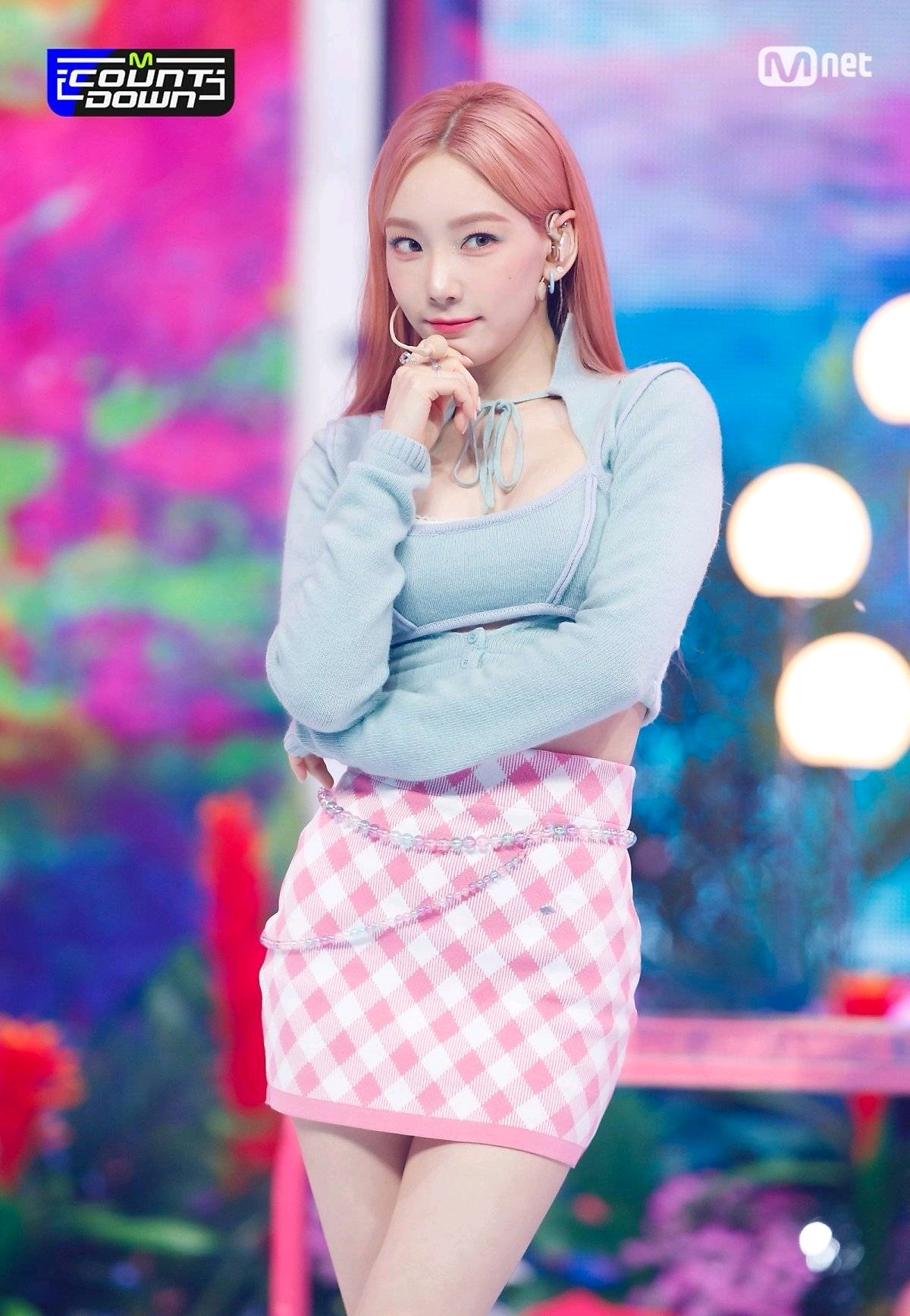 泰妍，突如其來的獵奇自拍，韓國人：真的要去精神病院了