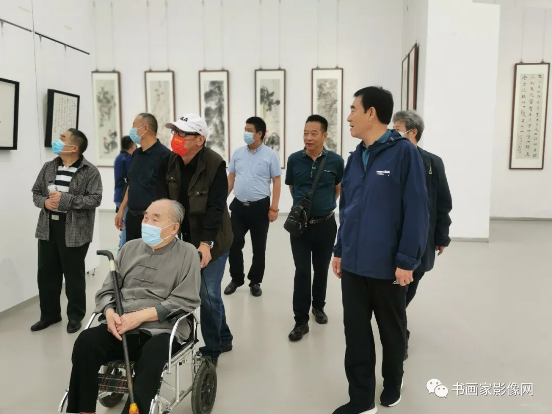 “耄学日新——孙伯翔书画艺术展”在天津美术馆隆重开幕
