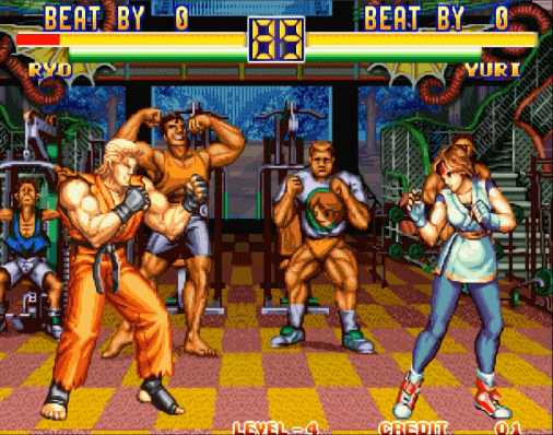 街機(jī)游戲最拉仇恨值的挑釁動(dòng)作，直接觸發(fā)真人PK模式