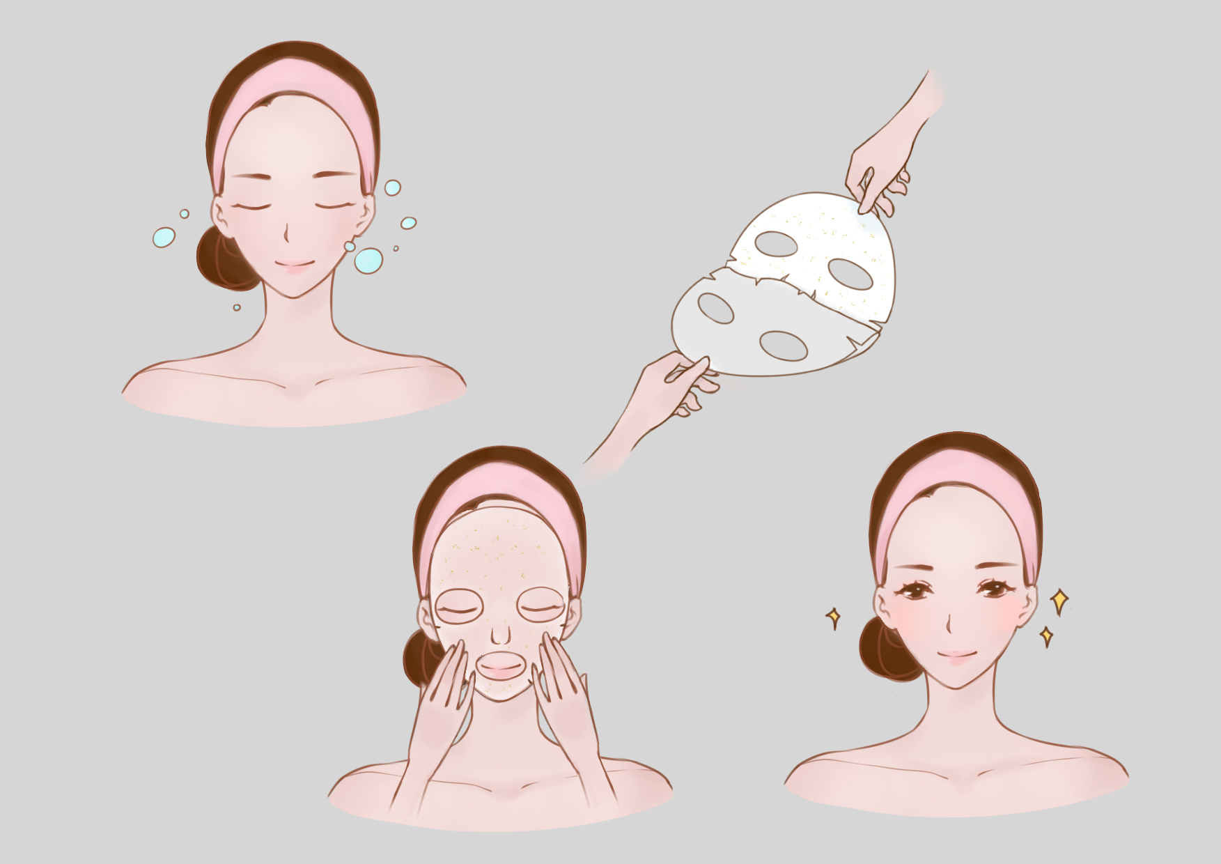 敷面膜的正确步骤以及注意事项 时尚 蛋蛋赞