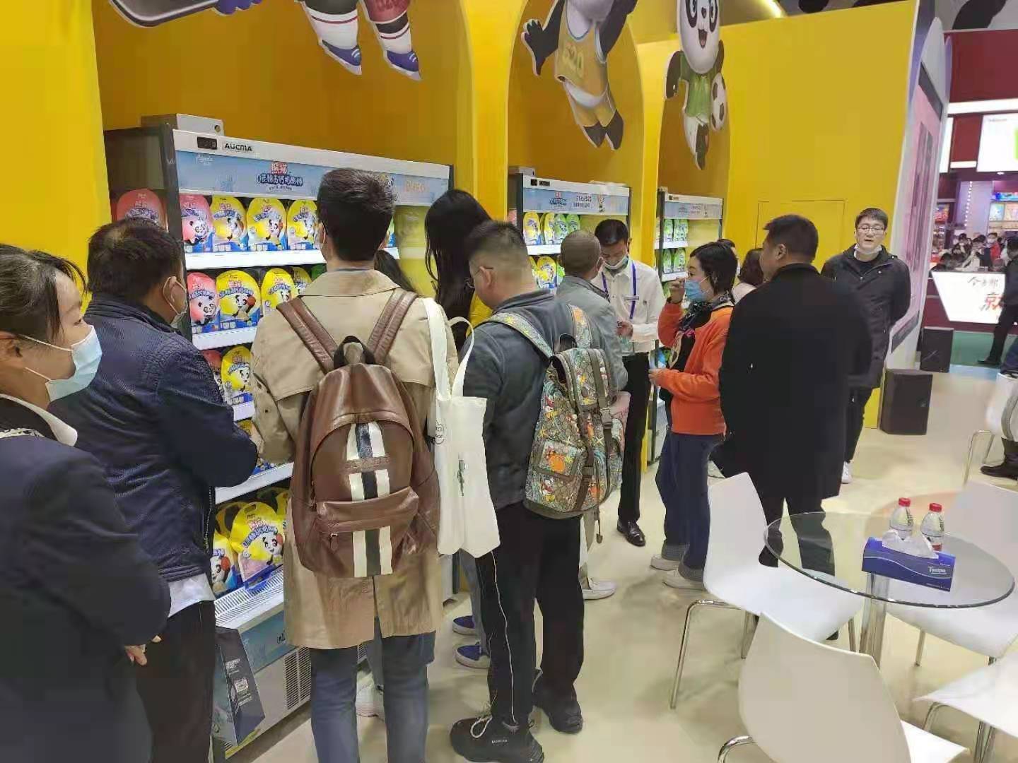 全国糖酒会"熊猫520配方儿童奶酪棒"强势出击