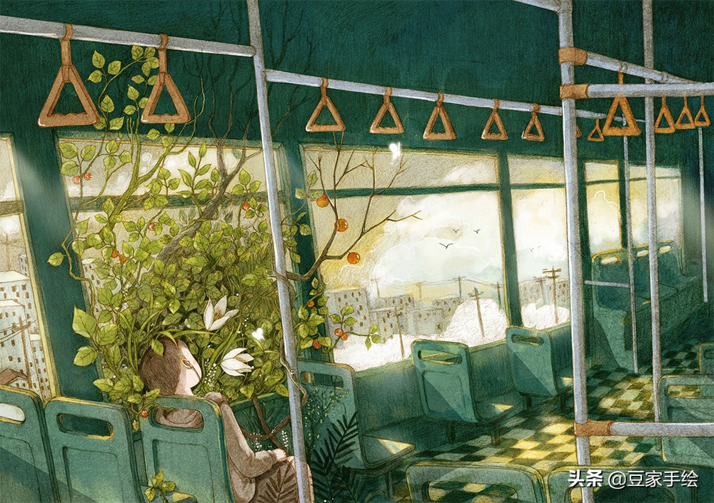 Jin Xingye超现实幻想插画设计