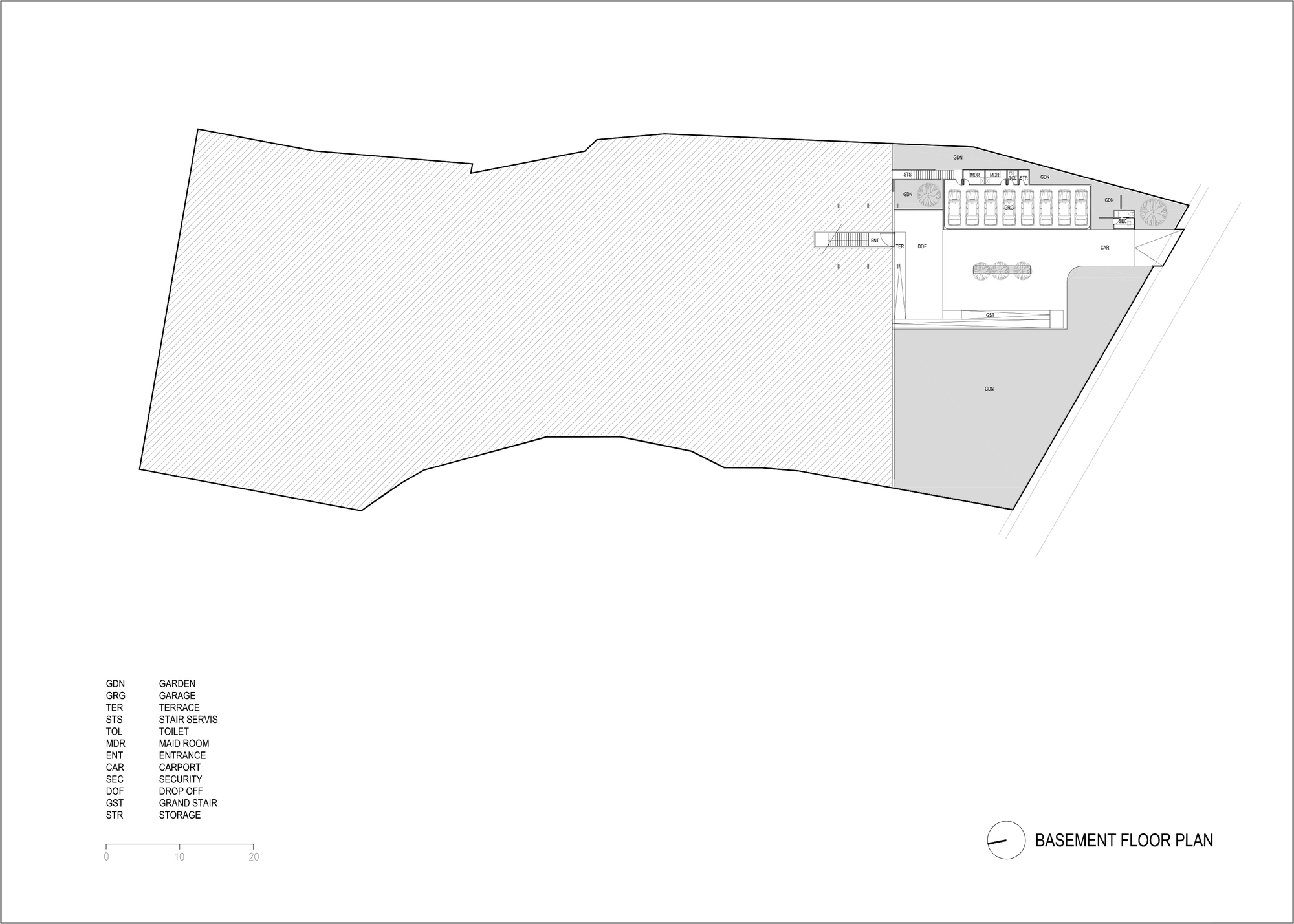 2000m²清水混凝土别墅，仅四居室却有700m²水池和3000m²花园