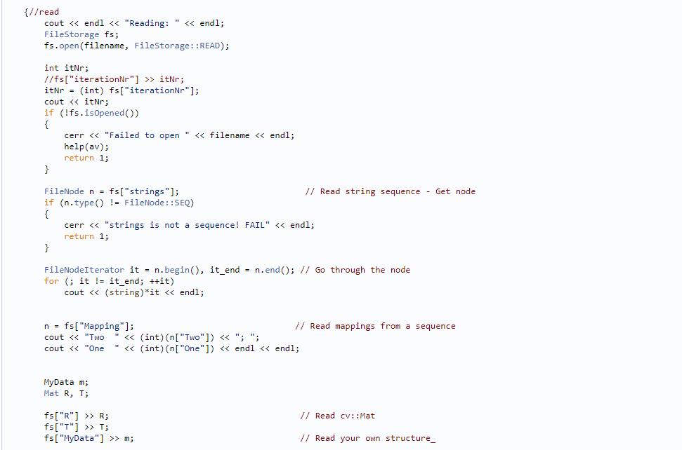 OpenCV (之八）使用XML和YAML文件實現文件的輸入/輸出 - 資訊咖