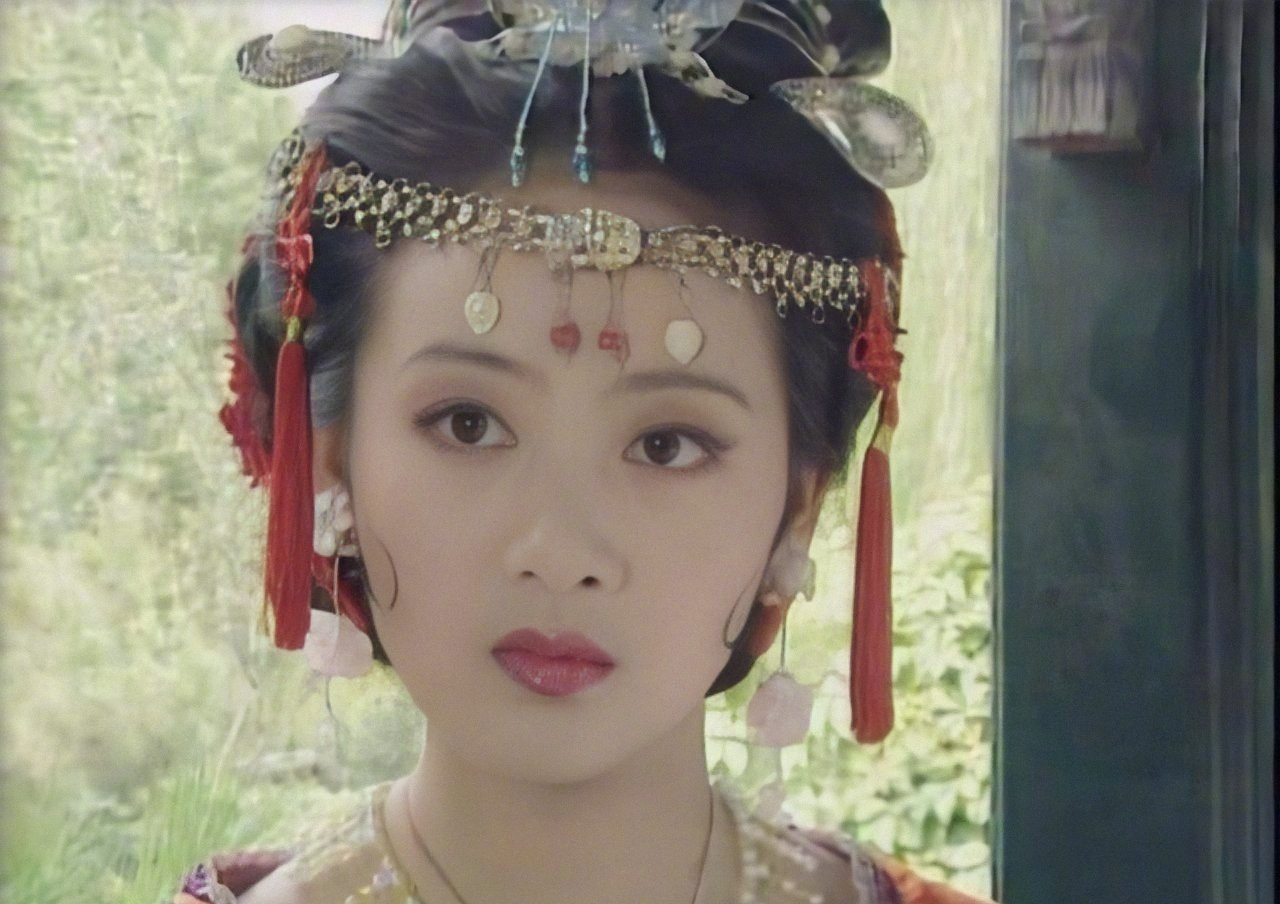 40 years old of Li Lin play the part of Du Bing wild goose again, 20 years Yan Zhiji did not change originally, ancient costume beauty just is true aspic age