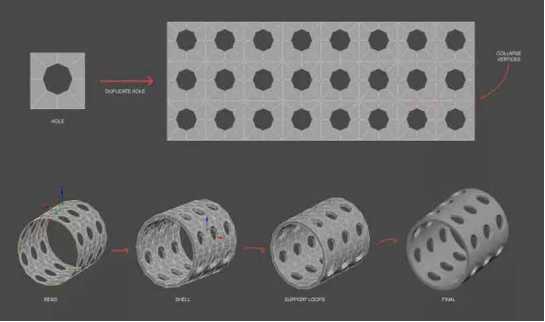 咳咳咳，上课了哈，这节课讲的是3Dsmax 硬表面建模技巧教程哦