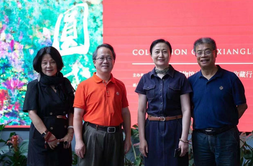 「万象圆成」叶向礼百幅荷花献礼中国共产党成立100周年画展开幕