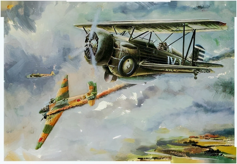 In the first battle, he shot down 4 enemy planes. He set an ...