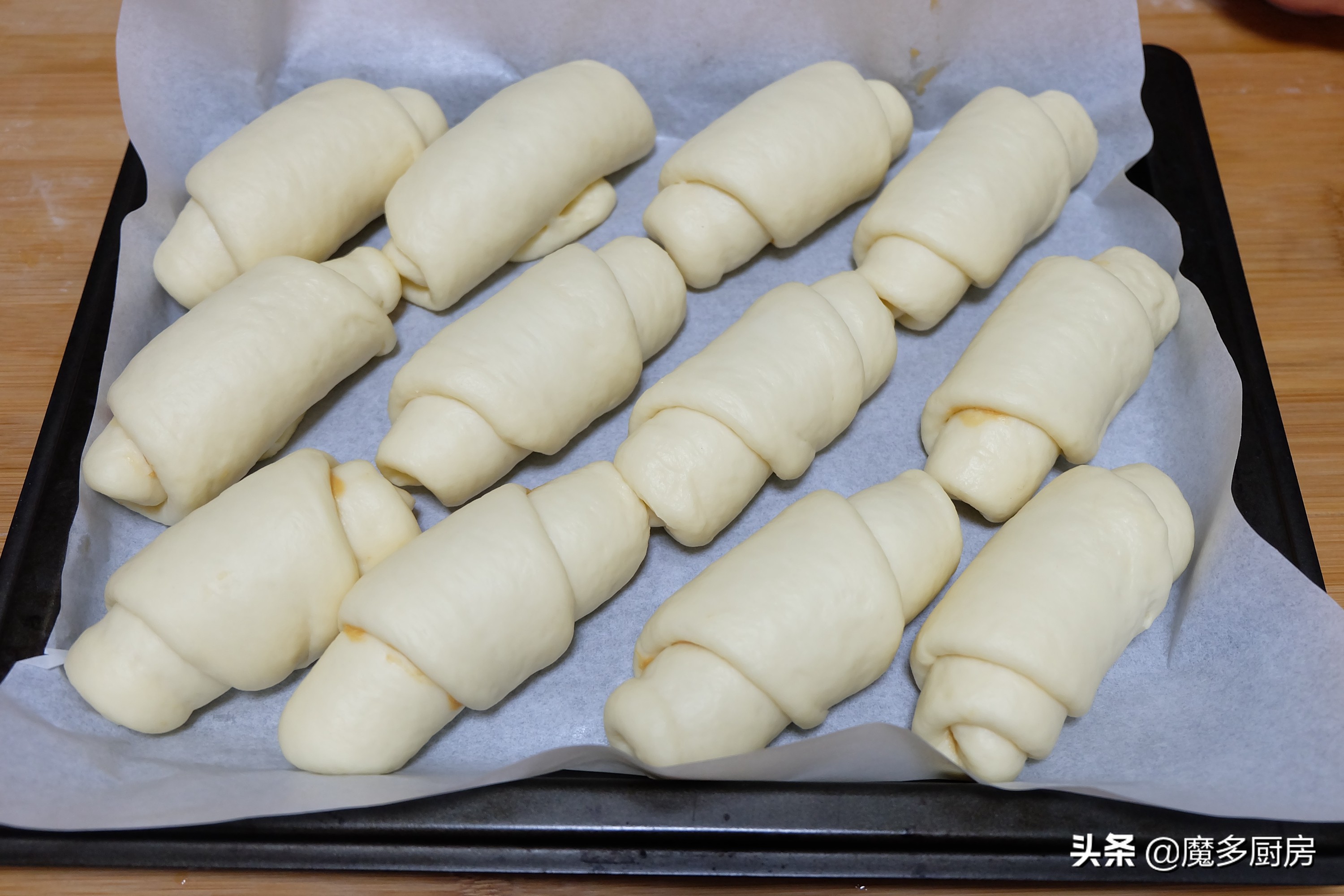 全職媽媽在家烤麵包，配方自己改，低糖無油更健康，做法太簡單了