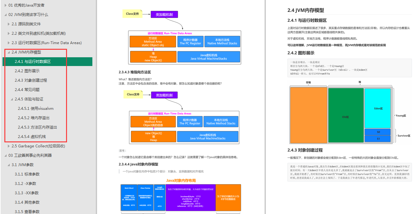 阿里程序员整理的这些JVM资料，没学完我就跪了，已入魔