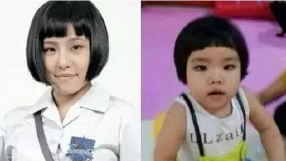 孩子撞脸明星！李荣浩也有分身了，朱茵女儿完