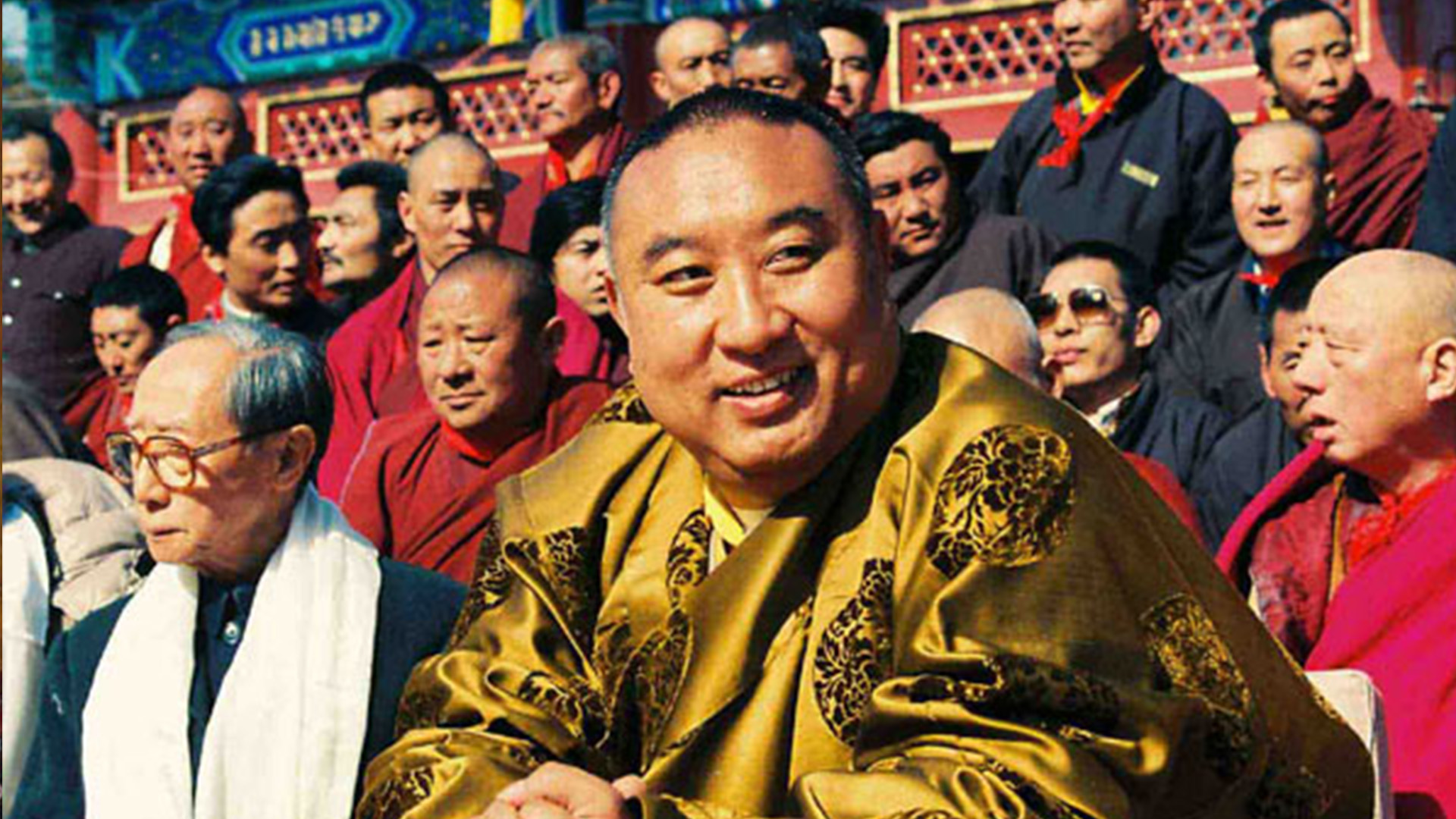 The 10th Panchen Lama Chokyi Gyaltsen Marries A 19 Year Old Wife At The Age Of 40 And The Only