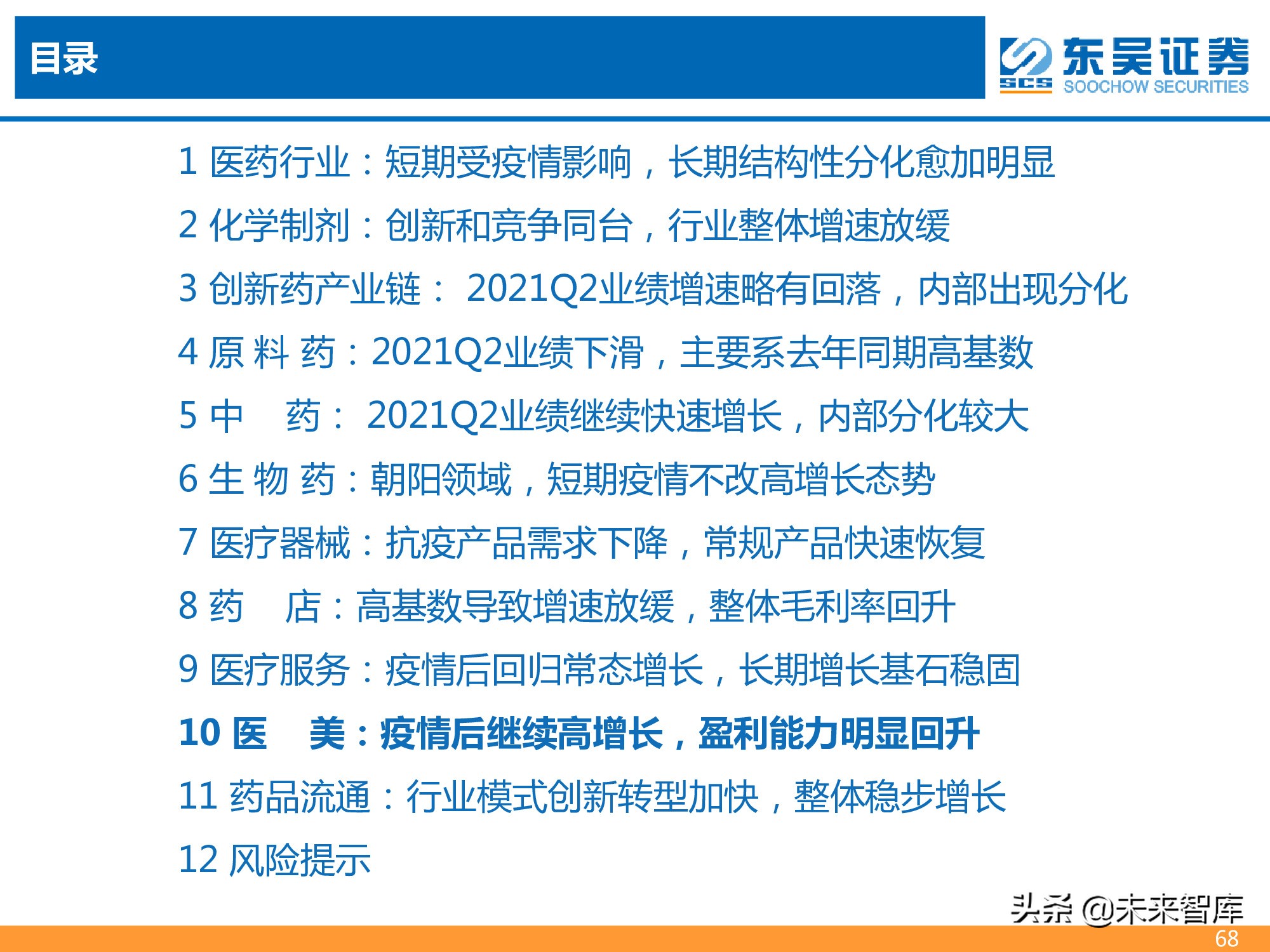 医药行业2021年半年报总结报告：医药分化加剧，CXO仍为皇冠明珠