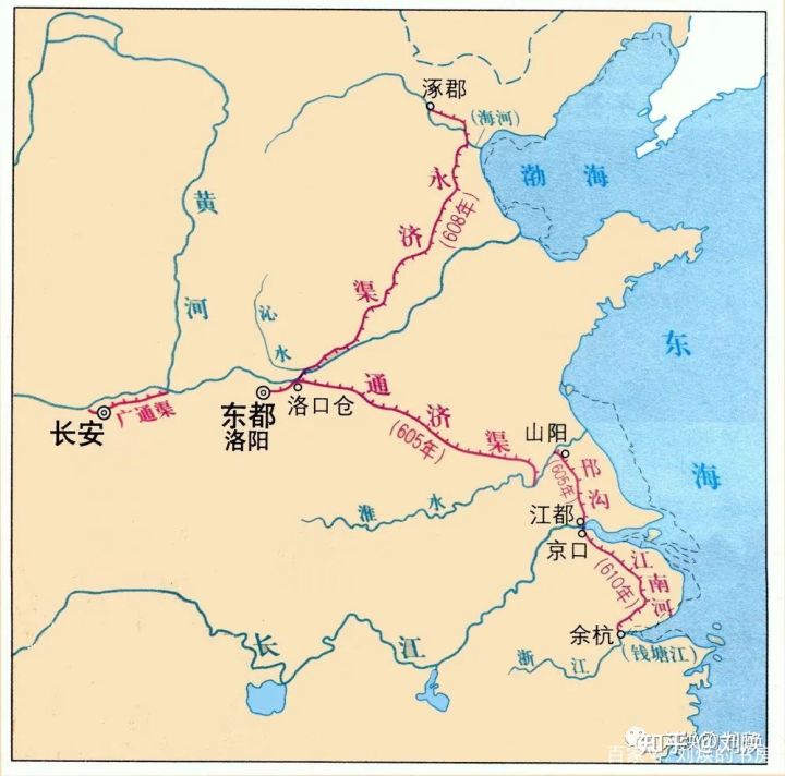 由苏伊士运河堵塞想起的：为什么隋炀帝宁愿亡国也要修大运河？