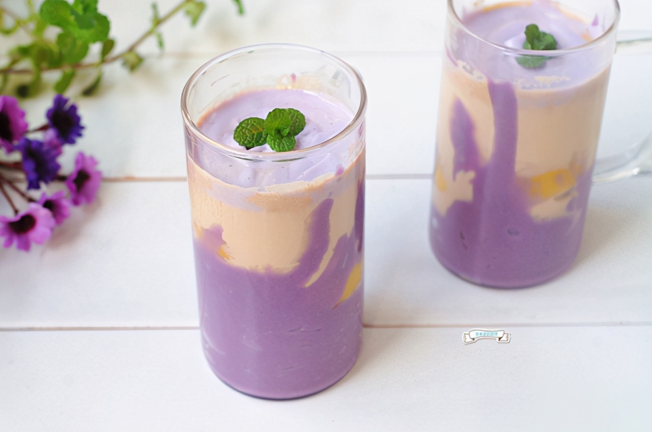 零卡芋泥奶茶，超低热量配方，幼滑香甜，比买的更健康，放心吃