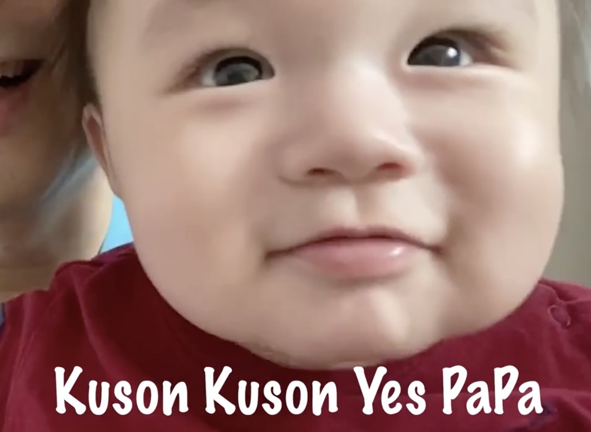 古巨基48岁生日，晒儿子可爱视频，Kuson叫“爸爸”是最好的礼物