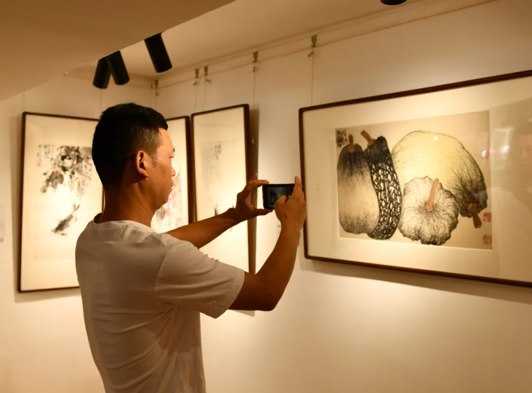 现场 | 观墨艺术馆开馆暨墨彩京华—中国画名家邀请展