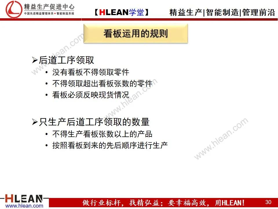 「精益学堂」TPS—丰田生产方式 系列课程（二）