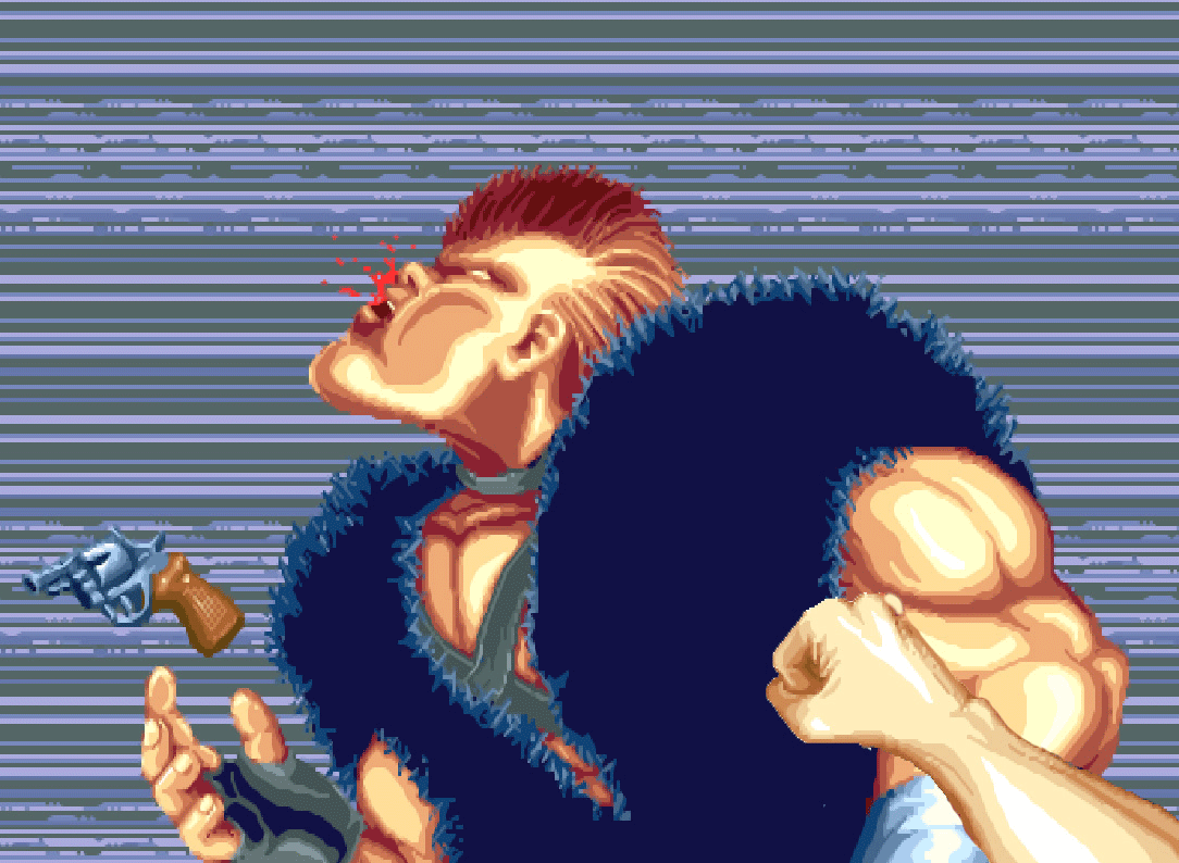 街機游戲續(xù)命成功畫面，就算被扎成刺猬也能原地滿血復活