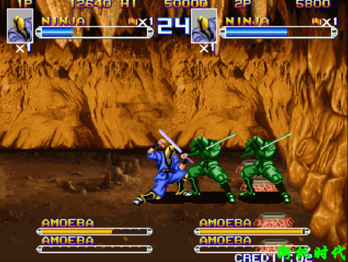 街機游戲最默契的夾攻，漫長的折磨，BOSS只想快點入土為安